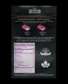 Room 920 – Blue Raspberry Jelly – 1 Gram (Golden Teacher Mushrooms)